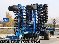 Rolmako Scheibenegge U 652 halb-gehängte Version, hydraulisch klappbare (HP) 4,0m 4,5m 5,0m 6,0m