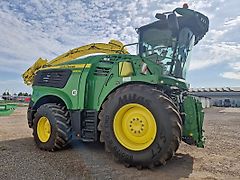 John Deere 9800 + Kemper 490 Plus