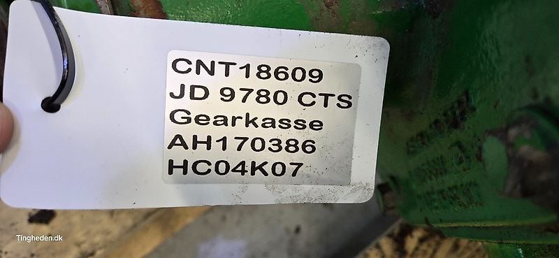 John Deere 9780 (Spare part/Reservedel/Ersatzteil)