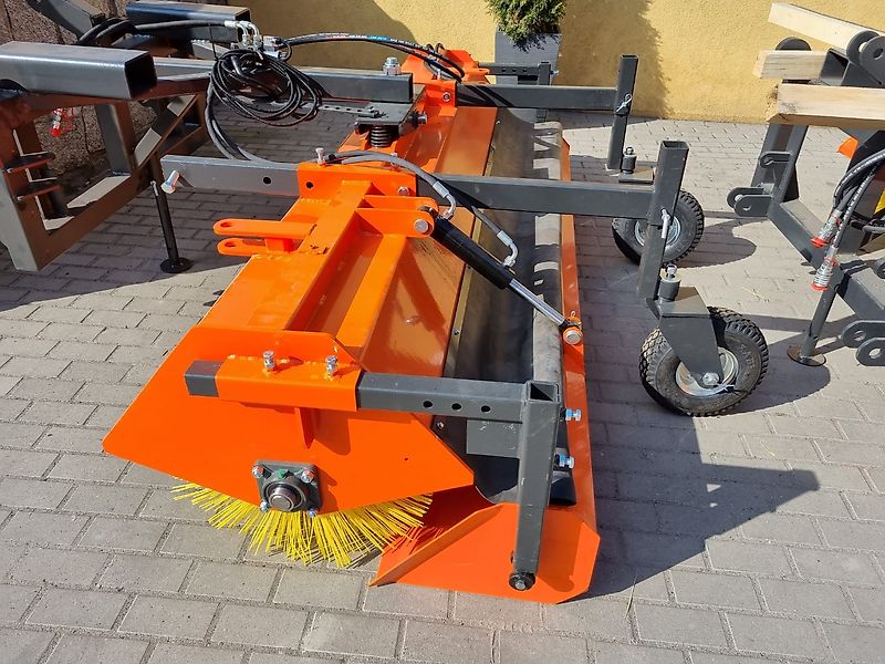 Kehrmaschine Kehrbürste Bürste 2,0 m für Traktor Stapler Euroaufnahme Dreipunkt