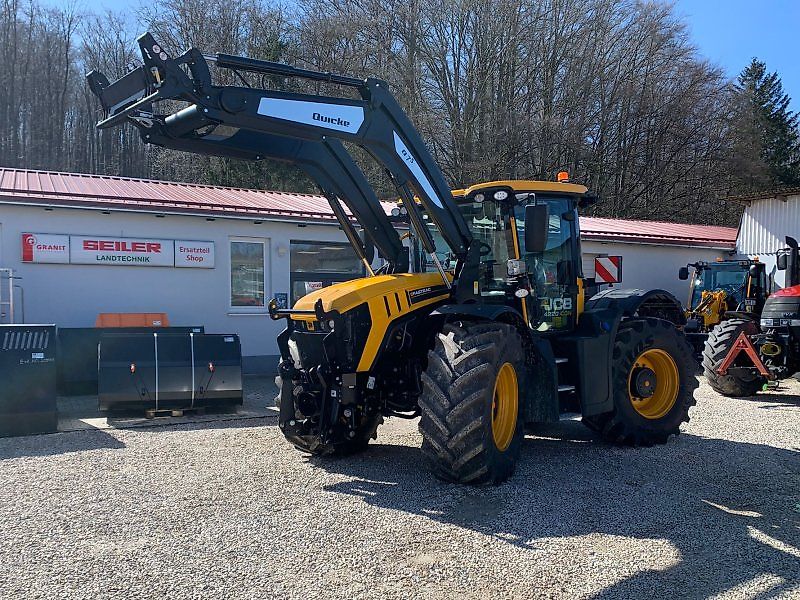 JCB Fastrac 4220 ICON + XCN1050 Lenksystem + Frontlader Q7S