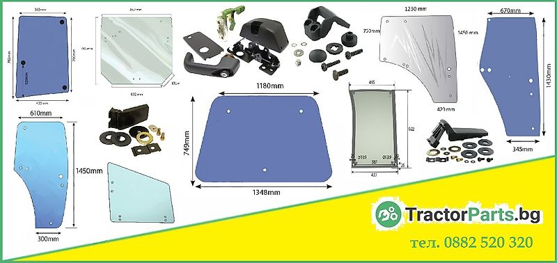 John Deere Complete Step LH (used) for John Deere 7000, 7010
