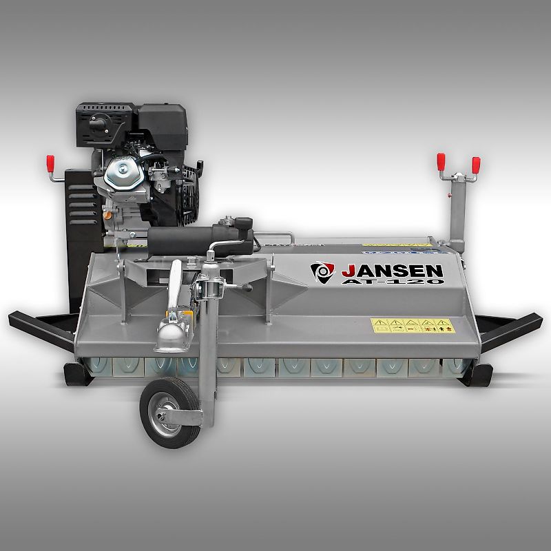 Jansen Schlegelmulcher Jansen AT-120, 15 PS Motor, Quad ATV Traktor, Mähwerk