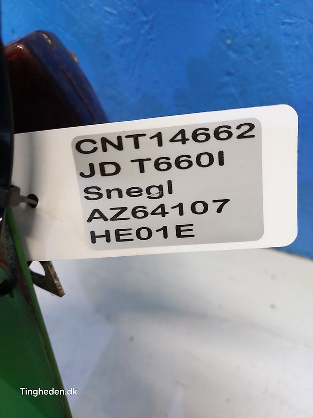 John Deere T660I (Spare part/Reservedel/Ersatzteil)