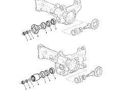 John Deere 7530 Premium - Sprzęgło L171999 (Części zamienne)