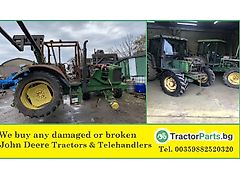 John Deere WE BUY ANY DAMAGED OR BROKEN JOHN DEERE