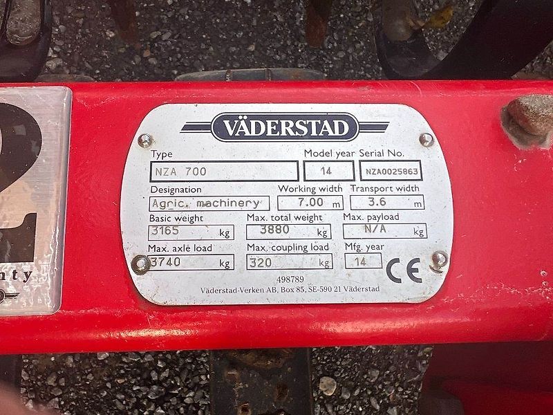 Väderstad NZA600