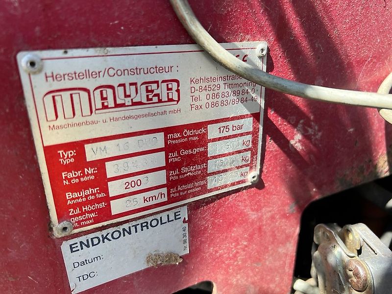 Futtermischwagen Siloking Mayer VM 16 Duo