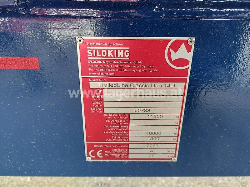 Siloking TRAILEDLINE CLASSIC DUO 14-T