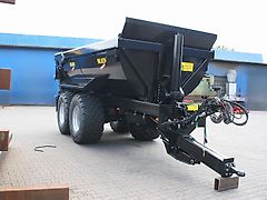 Hilken Bauanhänger, Muldenkipper, HBM5300 Hardox 500TUF, 650/55R26.5