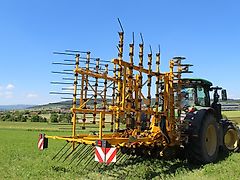 AGRISEM Turbomulch Extra 6m Strohstriegel mit Schneidscheiben