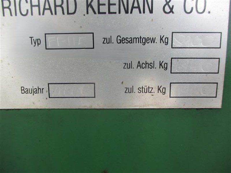 Keenan FP 115 #118