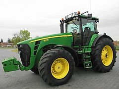 John Deere 8230 Powershift Amortyzowana przednia os, Stan Bardzo Dobry