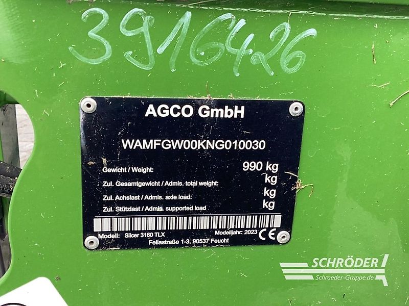 Fendt SLICER 3160 TLX