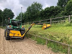 Omarv Böschungsmulcher Auslegemulcher Schlegelmulcher Mulcher