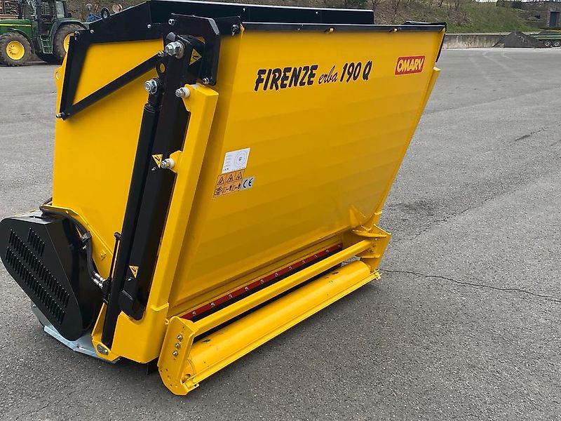 Omarv Mulcher mit Sammelwanne Schlegelmulcher Mulchgerät Mäher