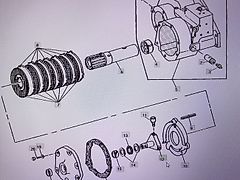 John Deere R72038/wał/John Deere 4555/4755/4955 (Części zamienne)