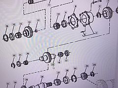 John Deere R71318/bieg/John Deere 4555/4755/4955 (Części zamienne)