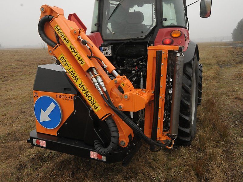 Pronar WWT Auslegemulcher Mulchkopf Astschere Astsäge Mulcher