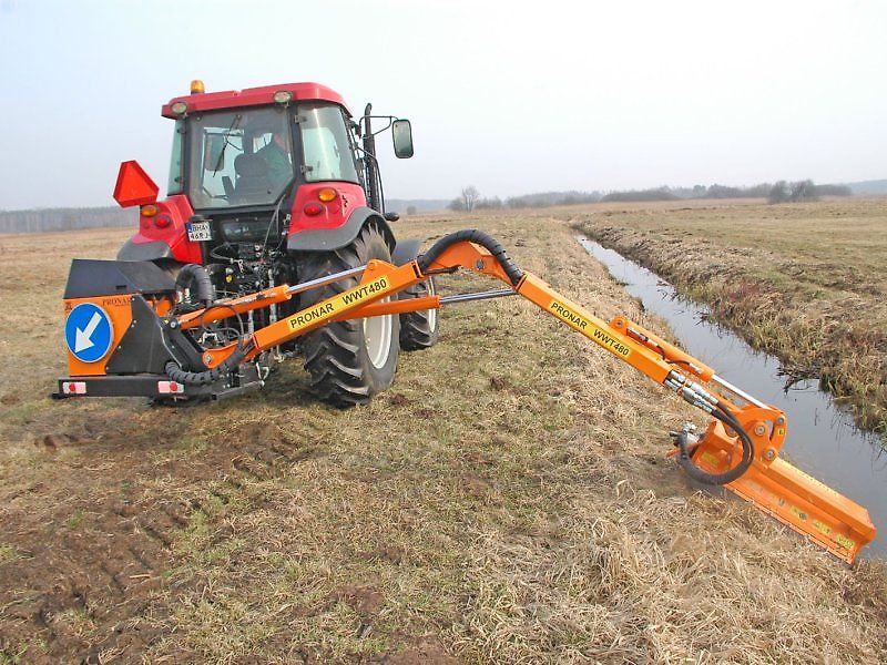 Pronar WWT Auslegemulcher Mulchkopf Astschere Astsäge Mulcher