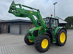 John Deere 6100M + VOORLADER 2024 710 UUR!!!