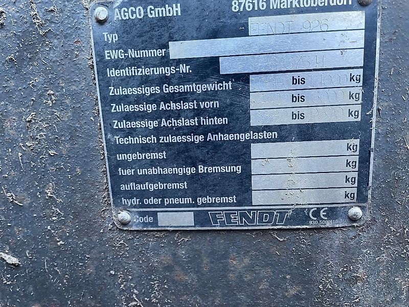 Fendt 926 VARIO