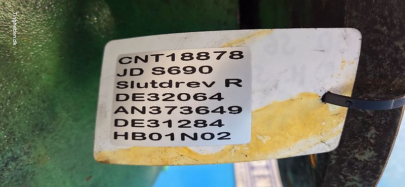 John Deere S690 (Spare part/Reservedel/Ersatzteil)