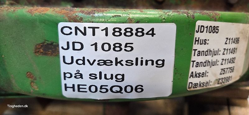 John Deere 1085 (Spare part/Reservedel/Ersatzteil)