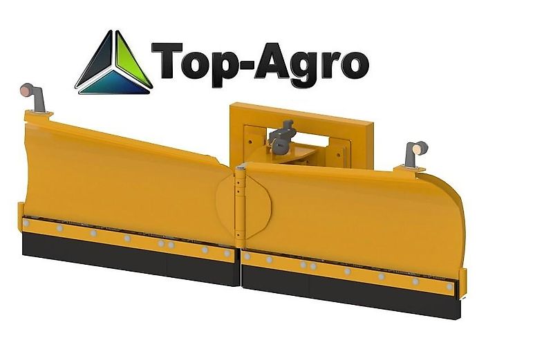 Top-Agro Schneepflug Vario hydr. serie LIGHT 1,5m !!NEU!! Klappbare-Leiste (SHP-LV15) WINTERAKTION