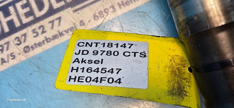 John Deere 9780 (Spare part/Reservedel/Ersatzteil)