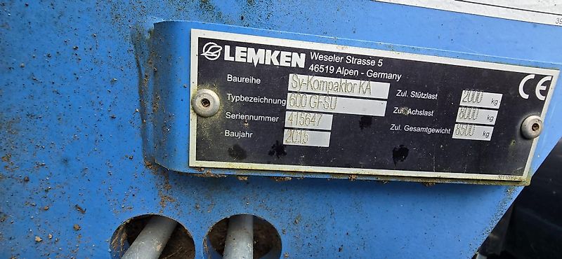 Lemken KA 600 GFSU