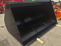 Volumenschaufel für Teleskoplader – 1,80 / 2,00 / 2,20 / 2,40 m – für Schüttgut & Getreide