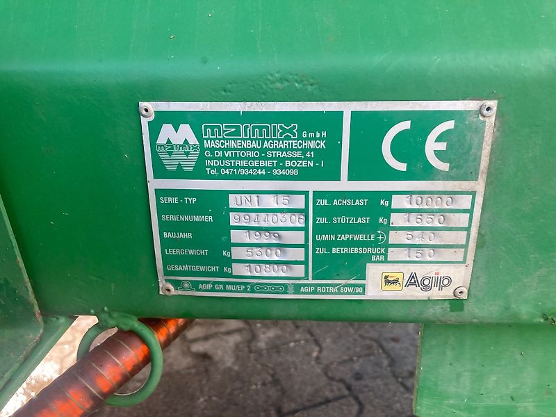Marmix 15 m3