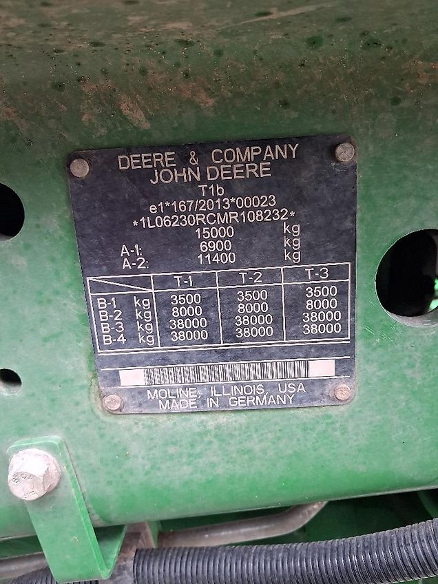 John Deere 6230 R PREMIUM EDITION, AutoPower 55km/h, AC, TLS, ISO BUS