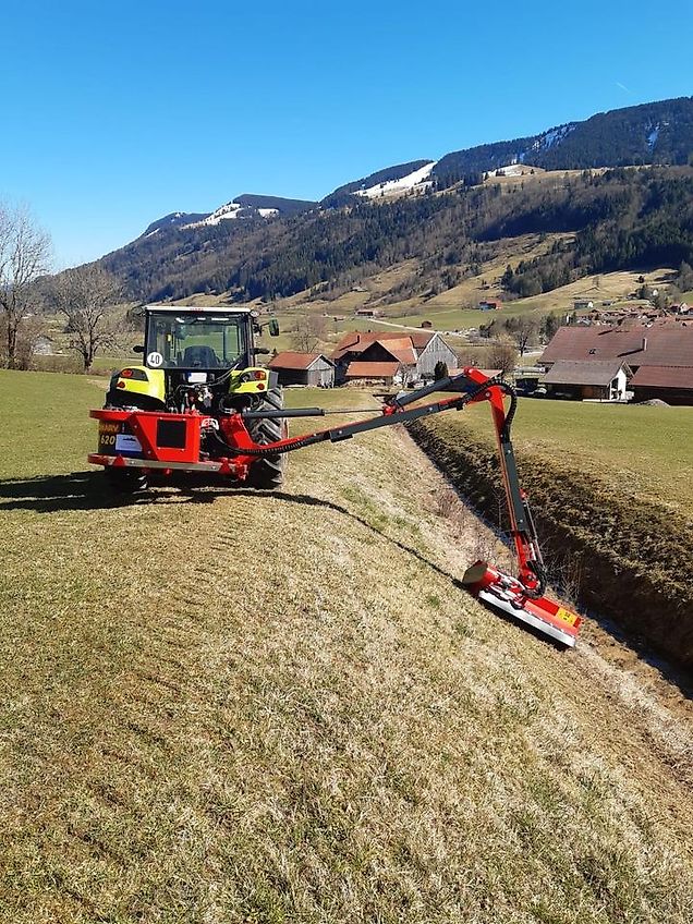 Omarv Auslegemulcher Böschungsmulcher Schlegel Mulcher Ausleger