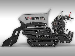 Raupendumper Jansen RD-300proS, hydraulisch, Hochkippsystem, Selbstladefunktion