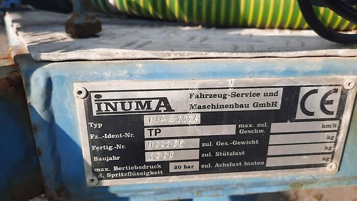 Inuma Aufbauspritze IUAS 2024