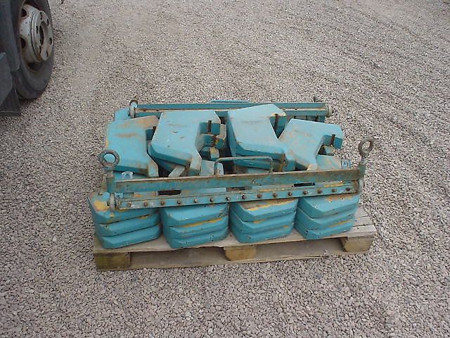 Fortschritt 14 Koffergewichte mit Halterung und Sicherung, Paketpreis