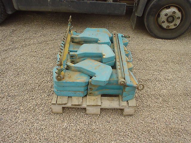 Fortschritt 14 Koffergewichte mit Halterung und Sicherung, Paketpreis