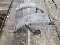 Fendt GTA 365 380 Kotflügel + Halter Allrad Vorderachse 24 Zoll Bereifung
