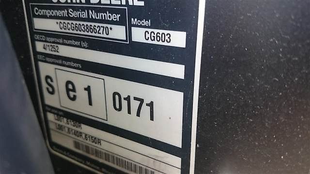 John Deere 6210R (Spare part/Reservedel/Ersatzteil)