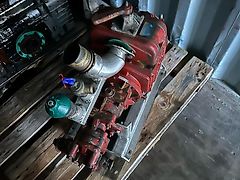 Vakuumpumpe / Kompressor mit aufgebauter Hydraulik Gülletechnik