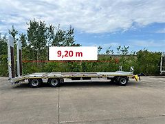 Möslein T 3-9,20 F 3 Achs Tieflader mit gerader Ladefläch